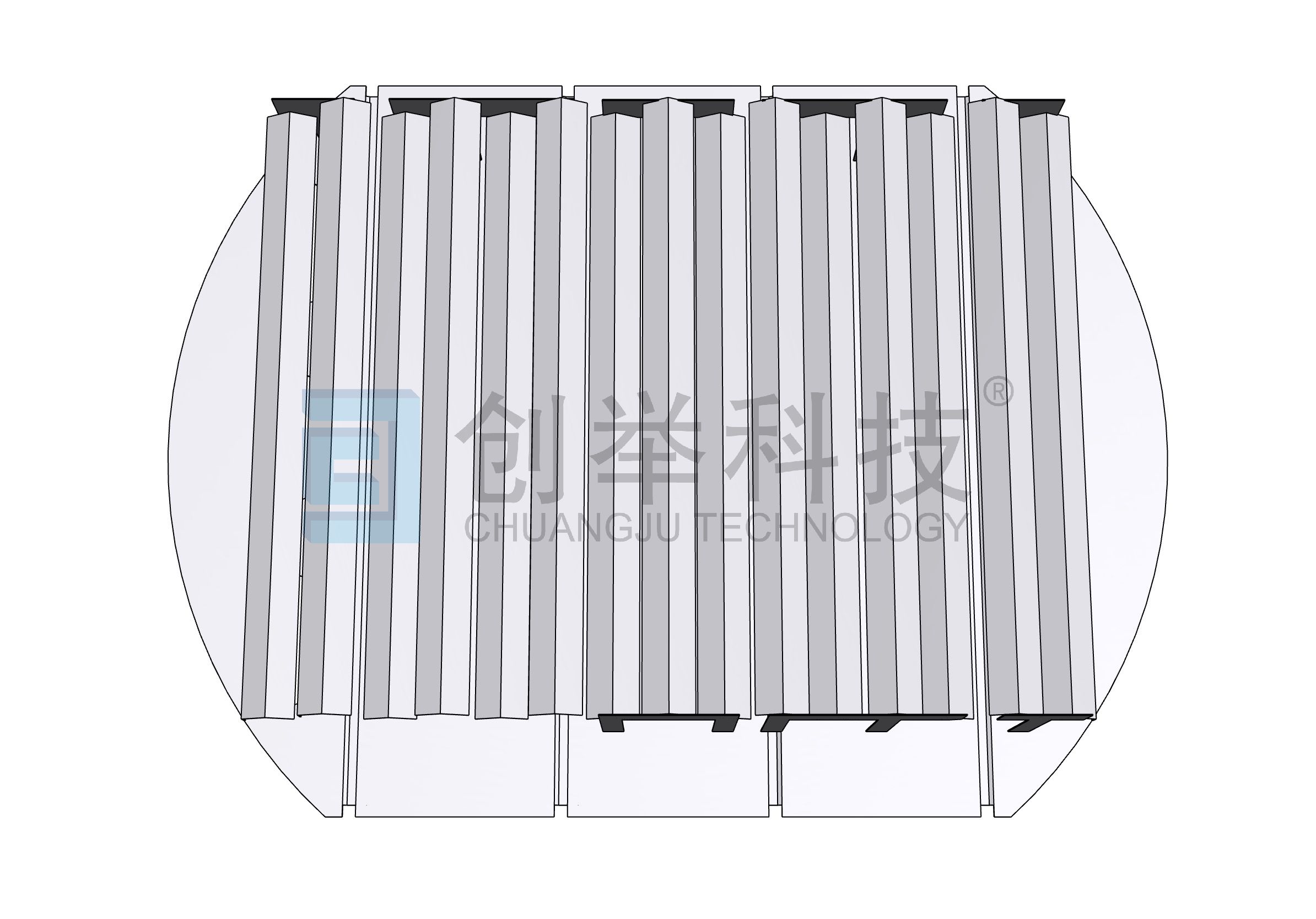 CJVP系列(大提液量系列噴射型塔板)